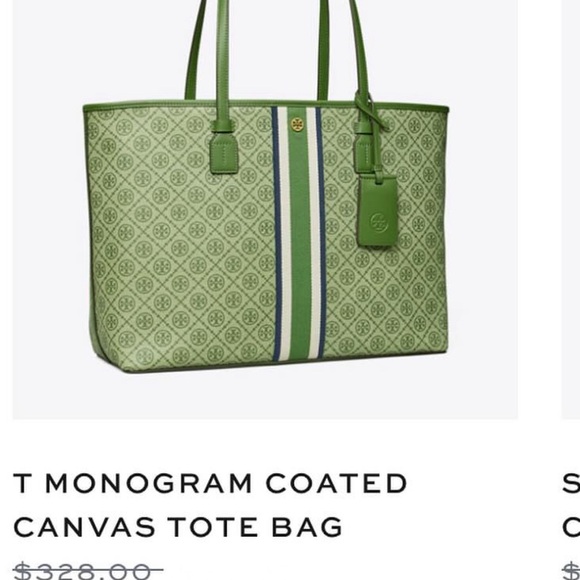 Tory Burch canvas tote - Picture 5 of 5